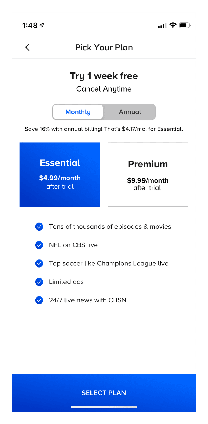paramount+ paywall