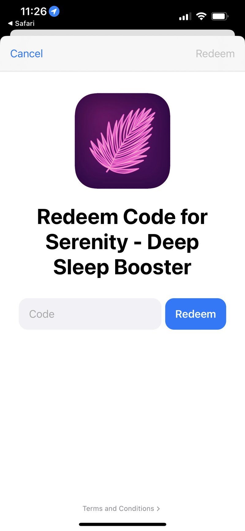 redeem apple offer codes from sheet